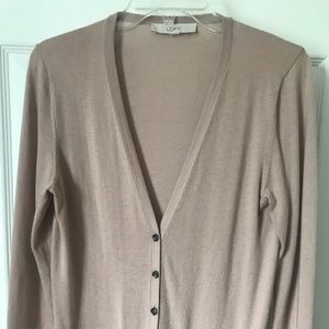 Loft Blush Cardigan Sweater